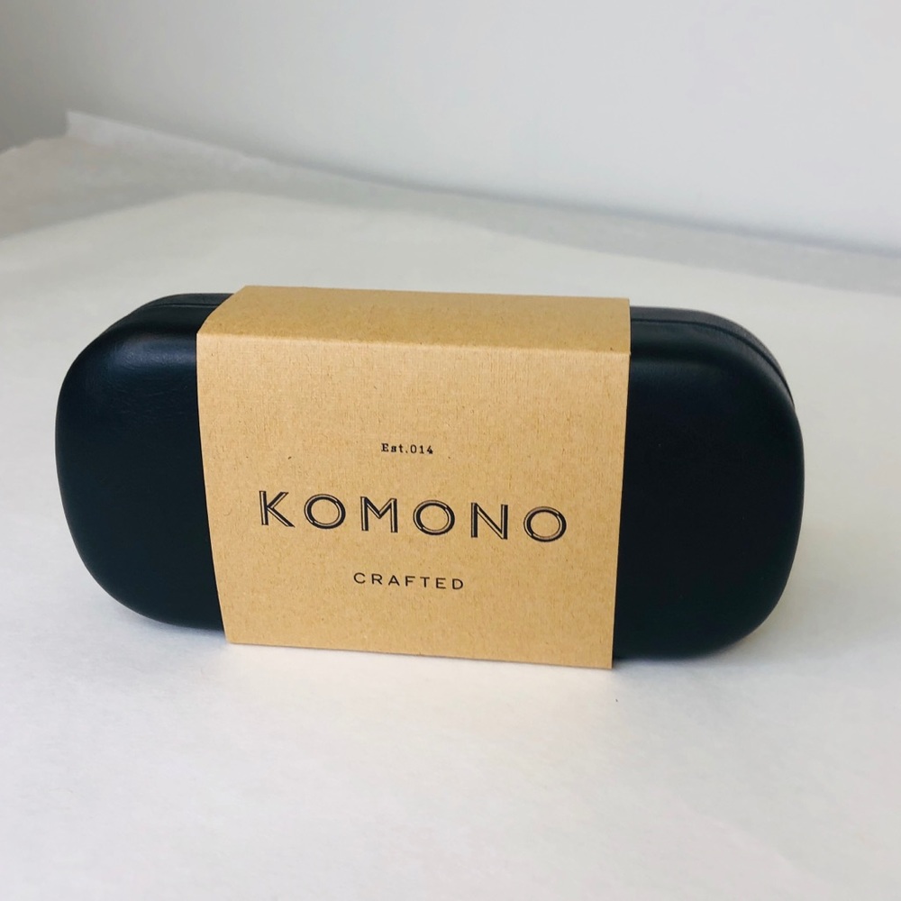 Vivien Tortoise Demi KOMONO Sunglasses 🕶 round brown gold - Picture 10 of 11